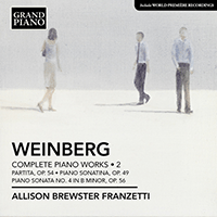 WEINBERG, M.: Piano Works (Complete), Vol. 2 (Brewster Franzetti)