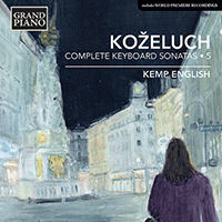 KOŽELUCH, L.: Keyboard Sonatas (Complete), Vol. 5 (K. English)