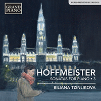 HOFFMEISTER, F.A.: Keyboard Sonatas, Vol. 3 (Tzinlikova)