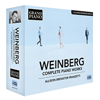 WEINBERG, M.: Piano Works (Complete) (Brewster Franzetti) (4-CD Box Set)
