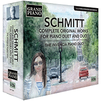 SCHMITT, F.: Piano Duet and Duo Works (Complete) (Invencia Piano Duo) (4-CD Box Set)