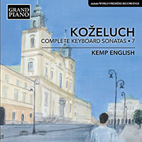 KOŽELUCH, L.: Keyboard Sonatas (Complete), Vol. 7 (K. English)