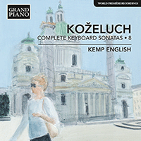 KOŽELUCH, L.: Keyboard Sonatas (Complete), Vol. 8 (K. English)