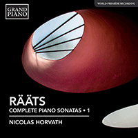 RÄÄTS, J.: Piano Sonatas (Complete), Vol. 1 - Nos. 1-4, 9-10 (Horvath)