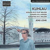 KUHLAU, F.: Piano Sonatas, Opp. 8a and 127 / Piano Sonatina, Op. 20, No. 1 (Lühr)