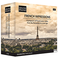 FRENCH IMPRESSIONS - A Potpourri of French Piano Styles, from the Romantics to a New Age (6-CD Box Set)