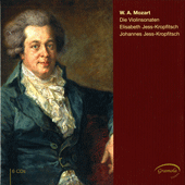 MOZART, W.A.: Violin Sonatas (E. Jess-Kropfitsch, J. Jess-Kropfitsch)