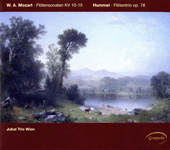 MOZART, W.A.: Violin Sonatas Nos. 5-10 (version for flute, cello and keyboard) / HUMMEL, J.N.: Adagio, Variations and Rondo, Op. 78 (Jubal Trio Wien)