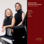 Piano Duo Recital: Wulz, Waltraud / Zabner, Antoinette van - MOZART, W.A. / SCHUBERT, F. / EROD, I. / RAVEL, M. / STRAUSS II, J. (Tales from Vienna)