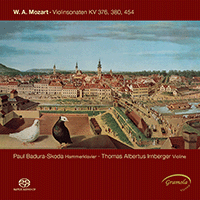 MOZART, W.A.: Violin Sonatas Nos. 24, 28 and 32 (Irnberger, Badura-Skoda)