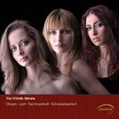 Chamber Music (Piano Trios) - CHOPIN, F. / LISZT, F. / RACHMANINOV, S. / SHOSTAKOVICH, D. (Trio D'Ante)