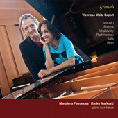 Piano Duet Recital: Fernandes, Marialena / Markovic, Ranko - STRAUSS I, J. / RACHMANINOV, S. / TCHAIKOVSKY, P.I. / BRAHMS, J. (Viennese Waltz Export)