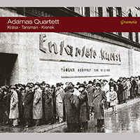 KRÁSA, H.: String Quartet, Op. 2 / TANSMAN, A.: Triptyque / KRENEK, E.: String Quartet No. 5 (Adamas Quartett)