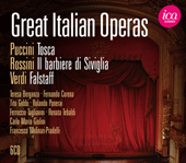 GREAT ITALIAN OPERAS - PUCCINI, G.: Tosca / ROSSINI, G.: Il barbiere di Siviglia / VERDI, G.: Falstaff (6-CD Box Set) (1955, 1960)