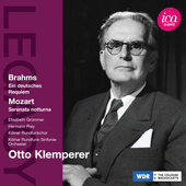 BRAHMS, J.: Deutsches Requiem (Ein) / MOZART, W.A.: Serenata Notturna (Cologne Radio Symphony, Klemperer) (1954, 1956)