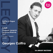 Piano Recital: Cziffra, Gyorgy - LISZT, F. / BACH, C.P.E. / COUPERIN, F. / SCARLATTI, D. (Cziffra in Prague, 1955)