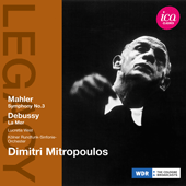 MAHLER, G.: Symphony No. 3 / DEBUSSY, C.: La mer (West, Cologne Radio Chorus and Symphony Orchestra, Mitropoulos) (1960)
