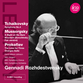 TCHAIKOVSKY, P.I.: Symphony No. 4 / PROKOFIEV, S.: The Love for Three Oranges Suite (Rozhdestvensky) (1979-1981)