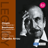 CHOPIN, F.: Piano Concerto No. 1 / BEETHOVEN, L. van: Piano Concerto No. 4 (Arrau, Klemperer, C. von Dohnanyi) (1954, 1959)