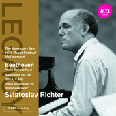 BEETHOVEN, L. van: Piano Sonatas Nos. 3 and 29 / Bagatelles (Richter) (1975)