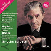 HAYDN, J.: Symphony No. 83 / BERLIOZ, H.: Symphonie fantastique (South West German Radio Symphony, Barbirolli) (1969)