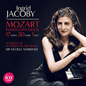 MOZART, W.A.: Piano Concertos Nos. 1, 17 and 20 (I. Jacoby, Academy of St. Martin in the Fields Orchestra, Marriner)