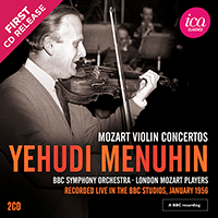 MOZART, W.A.: Violin Concertos Nos. 1-4 / Violin Concerto, K. 271a (Menuhin, BBC Symphony, London Mozart Players, Sargent, Wallenstein, Blech) (1956)