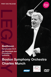 BEETHOVEN, L. van: Symphonies Nos. 4 and 5 / Die Geschopfe des Prometheus (excerpts) (Munch) (NTSC)