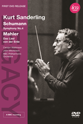 SCHUMANN, R.: Symphony No. 4 / MAHLER, G.: Das Lied von der Erde (K. Sanderling) (NTSC)
