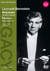 STRAVINSKY, I.: Rite of Spring (The) / SIBELIUS, J.: Symphony No. 5 (Bernstein) (NTSC)