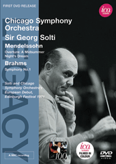 BRAHMS, J.: Symphony No. 1 / MENDELSSOHN, Felix: A Midsummer Night's Dream: Overture (Solti) (1971) (NTSC)