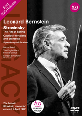 STRAVINSKY, I.: Rite of Spring (The) / Capriccio / Symphony of Psalms (Bernstein) (NTSC)