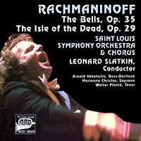 RACHMANINOV, S.: Bells (The) / The Isle of the Dead (Voketaitis, Christos, Planté, Saint Louis Symphony Chorus and Orchestra, Slatkin)