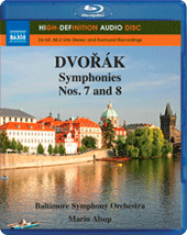 DVORAK, A.: Symphonies Nos. 7 and 8 (Baltimore Symphony, Alsop) (Blu-ray Audio)
