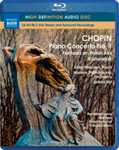 CHOPIN, F.: Piano Concerto No. 1 / Fantasy on Polish Airs / Rondo a la krakowiak (Nebolsin, Warsaw Philharmonic, Wit) (Blu-ray Audio)