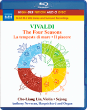 VIVALDI, A.: Four Seasons (The) / Violin Concertos, Op. 8, Nos. 5-6 (Cho-Liang Lin, Sejong, Newman) (Blu-ray Audio)