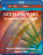 SZYMANOWSKI, K.: Symphonies Nos. 1 and 2 (Warsaw Philharmonic, Wit) (Blu-Ray Audio)