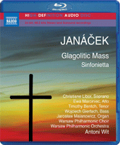 JANACEK, L.: Glagolitic Mass / Sinfonietta (Libor, Marciniec, Bentch, Gierlach, Malanowicz, Warsaw Philharmonic Orchestra, Wit) (Blu-ray Audio)
