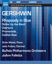 GERSHWIN, G.: Rhapsody in Blue / Strike Up the Band: Overture / Promenade (Weiss, Fullam, Buffalo Philharmonic, Falletta) (Blu-ray Audio)