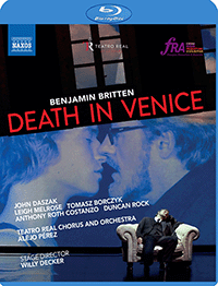 BRITTEN, B.: Death in Venice [Opera] (Teatro Real, 2014) (Blu-ray, HD)