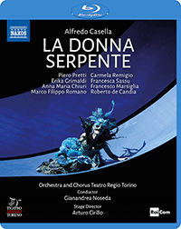 CASELLA, A.: Donna serpente (La) [Opera] (Teatro Regio Torino, 2016) (Blu-ray, HD)