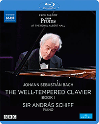 BACH, J.S.: Well-Tempered Clavier (The), Book 1, BWV 846-869 (A. Schiff) (Blu-ray, HD)