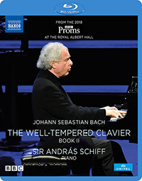 BACH, J.S.: Well-Tempered Clavier (The), Book 2, BWV 870-893 (A. Schiff) (Blu-ray, HD)