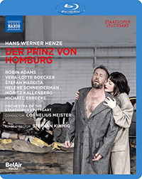 HENZE, H.W.: Prinz von Homburg (Der) [Opera] (Staatsoper Stuttgart, 2019) (Blu-ray, HD)