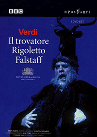VERDI: Falstaff / Rigoletto / Il trovatore (Royal Opera House) (NTSC)