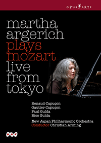 ARGERICH, Martha: Martha Argerich Plays Mozart - Live from Tokyo 2005 (NTSC)
