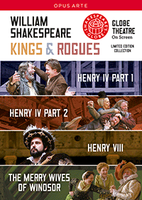 SHAKESPEARE, W.: Kings and Rogues - Henry IV (Parts 1, 2) / Henry VIII / The Merry Wives of Windsor (Shakespeare's Globe, 2010) (4 DVD Box Set) (NTSC)
