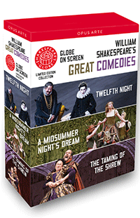 SHAKESPEARE, W.: Great Comedies (3 DVD Box Set) (NTSC)