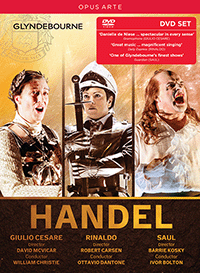 HANDEL, G.F.: Giulio Cesare / Rinaldo / Saul [Operas] (Glyndebourne, 2005-2015) (5-DVD Box Set) (NTSC)