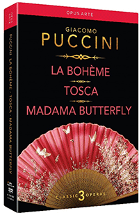 PUCCINI, G.: Bohème (La) / Tosca / Madama Butterfly [Operas] (2003-2006) (6-DVD Box Set) (NTSC)